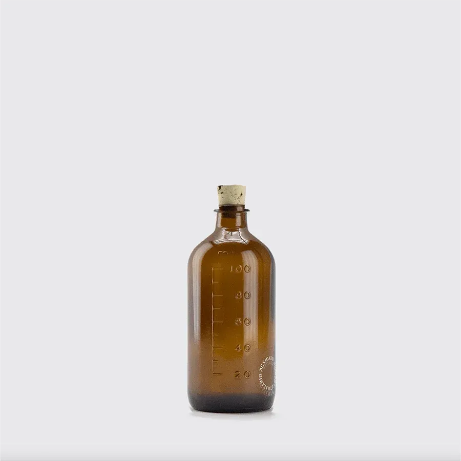 100ML AMBER GLASS BOTTLE - Imagen 6