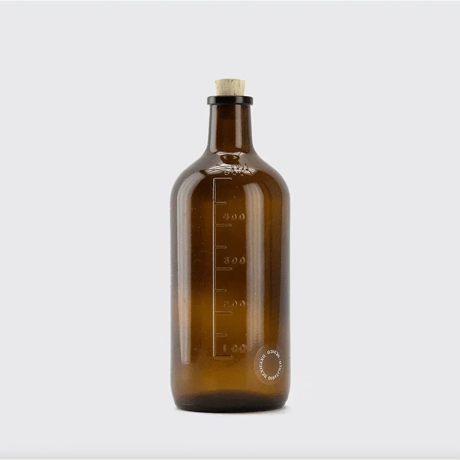 100ML AMBER GLASS BOTTLE - Imagen 4