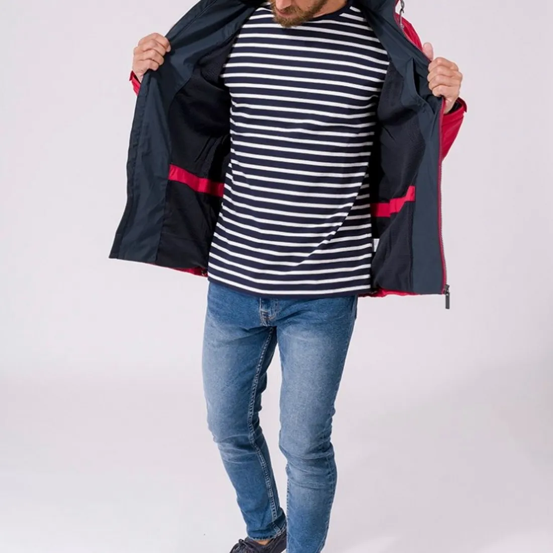 .CHUBASQUERO CABALLERO BATELA ROJO - Imagen 3