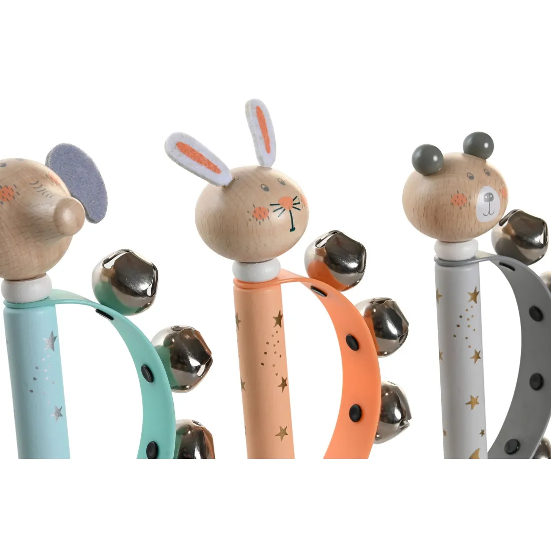 .INSTRUMENTO MUSICAL DE MADERA Y CASCABELES - Imagen 2