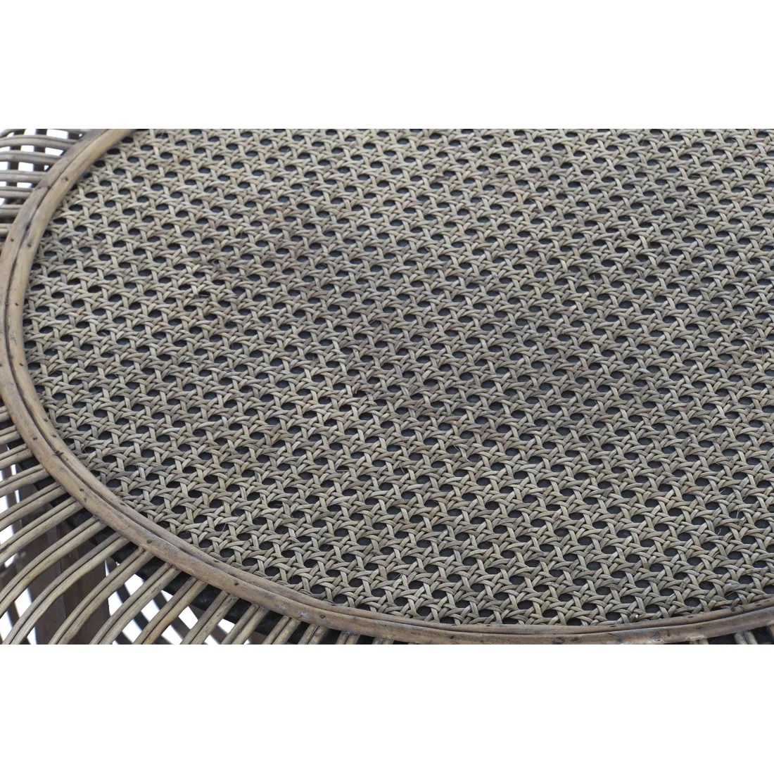 .MESA AUXILIAR REJILLA RATAN - Imagen 3