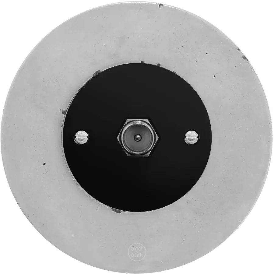 CLASSIC CONCRETE TV BLACK SOCKET - Imagen 3