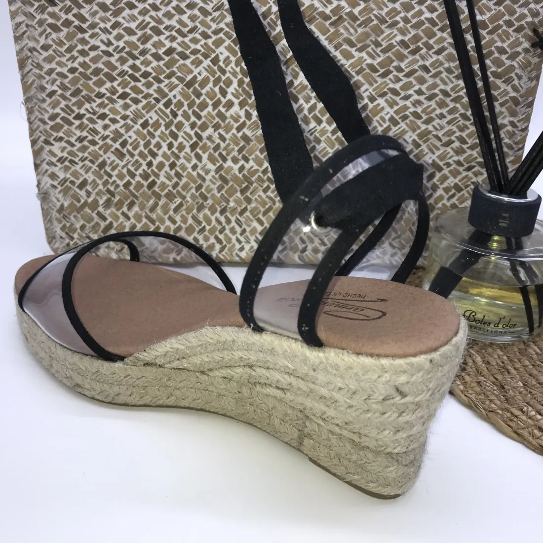 .SANDALIA YUTE Y VINILO - Imagen 3