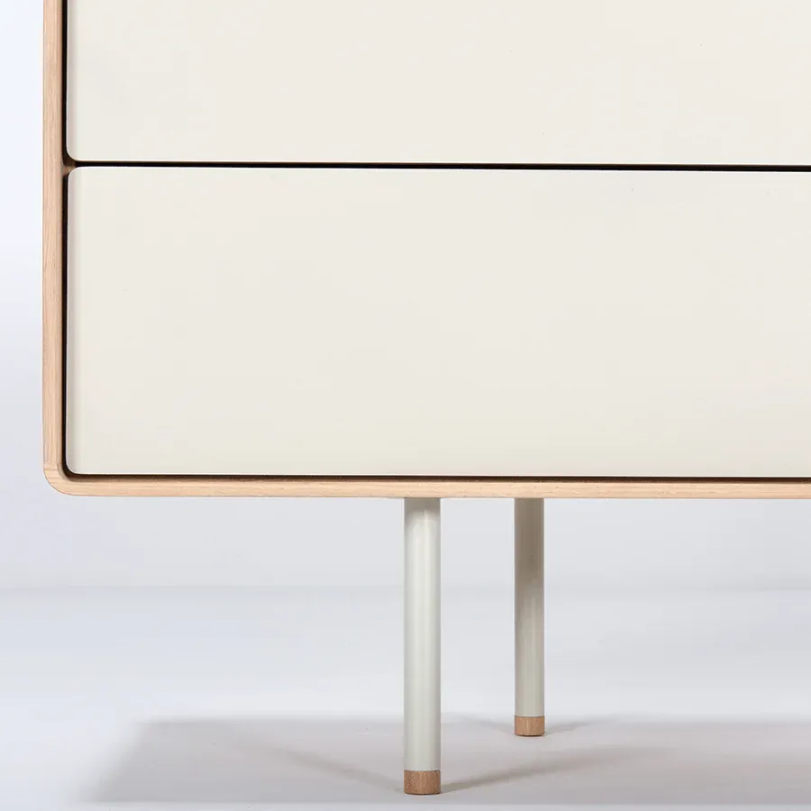 GAZZDA FINA DRESSER WHITE OAK 176 - Imagen 2