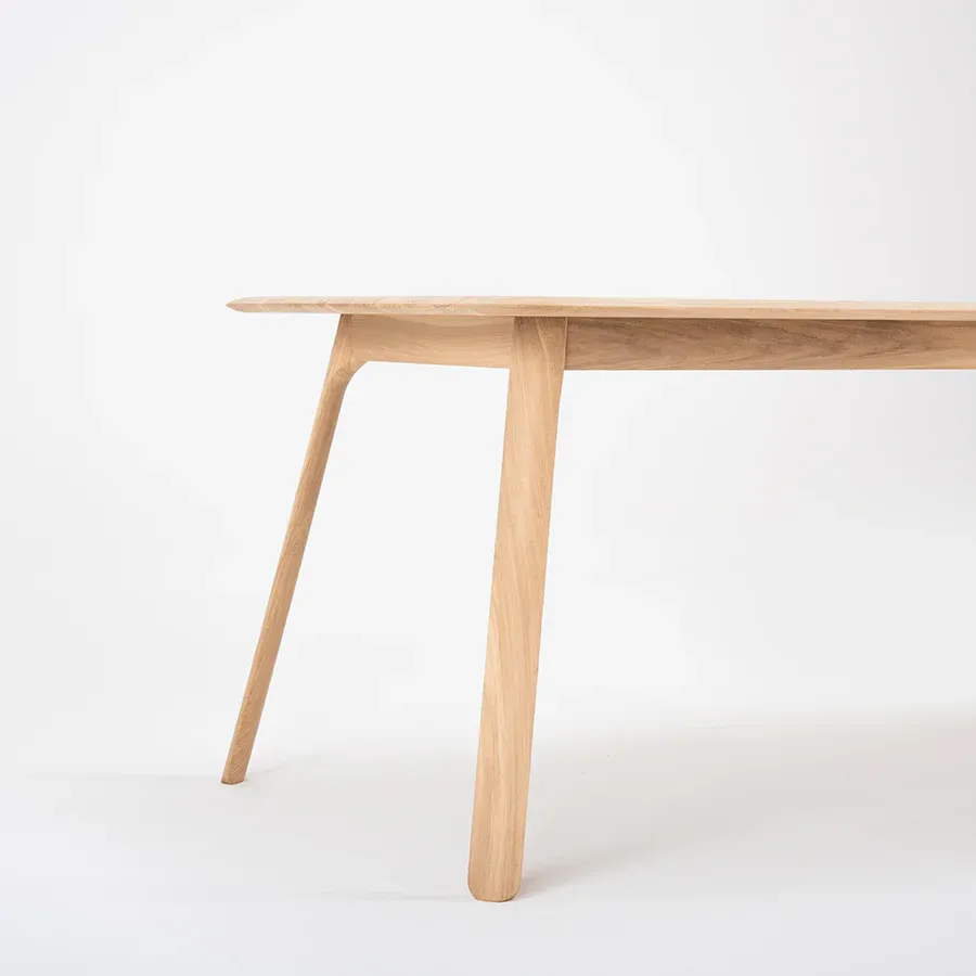 GAZZDA TESKA OAK DINING TABLE 140 X 90 - Imagen 7