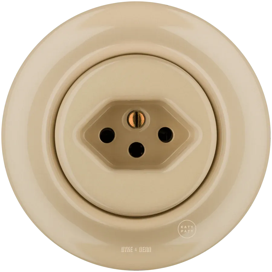 PORCELAIN WALL MOUNTED SWISS SOCKET SAND - Imagen 2
