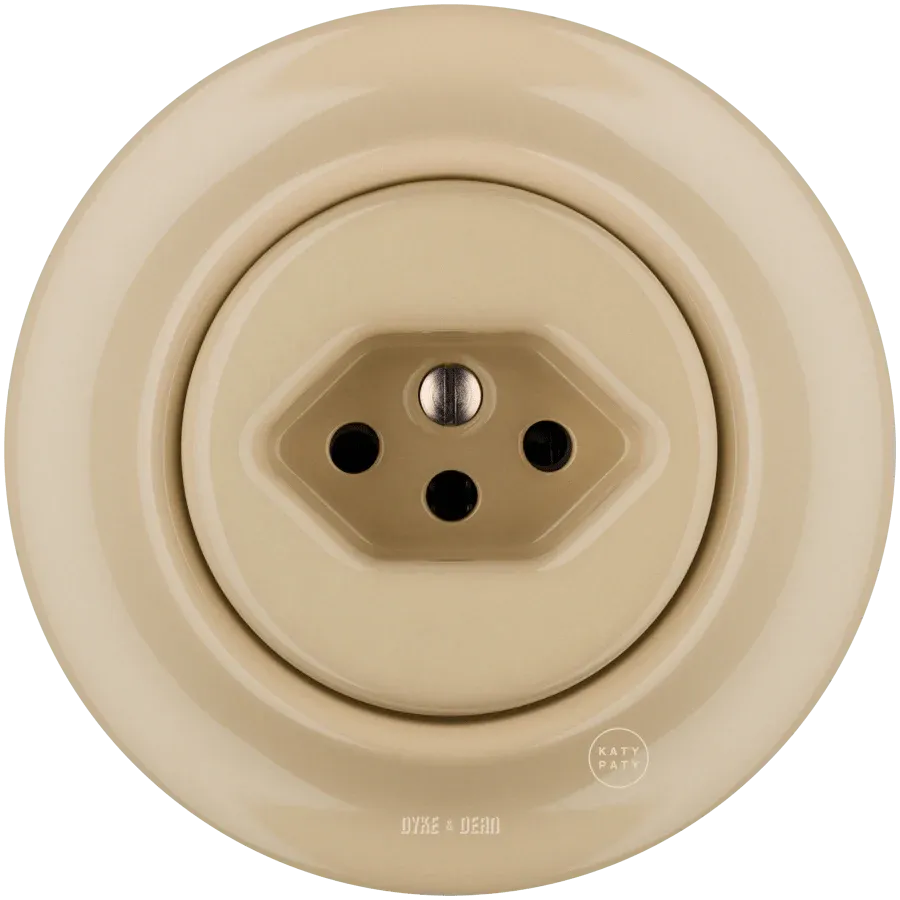 PORCELAIN WALL MOUNTED SWISS SOCKET SAND - Imagen 3