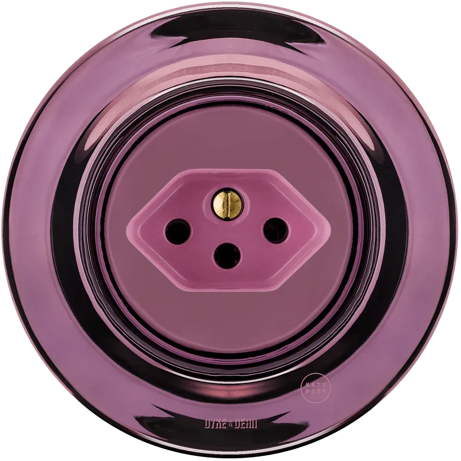 PORCELAIN WALL SWISS SOCKET PURPLE - Imagen 2