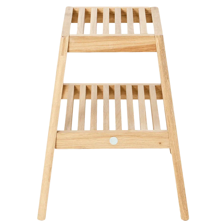 TABURETE DE BAÑO LAMINADO ROBLE NATURAL - Imagen 3