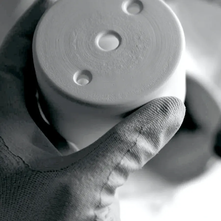 INTERRUPTORES DE PARED INTERMEDIOS DE CERÁMICA BLANCA BRONCE - Imagen 6